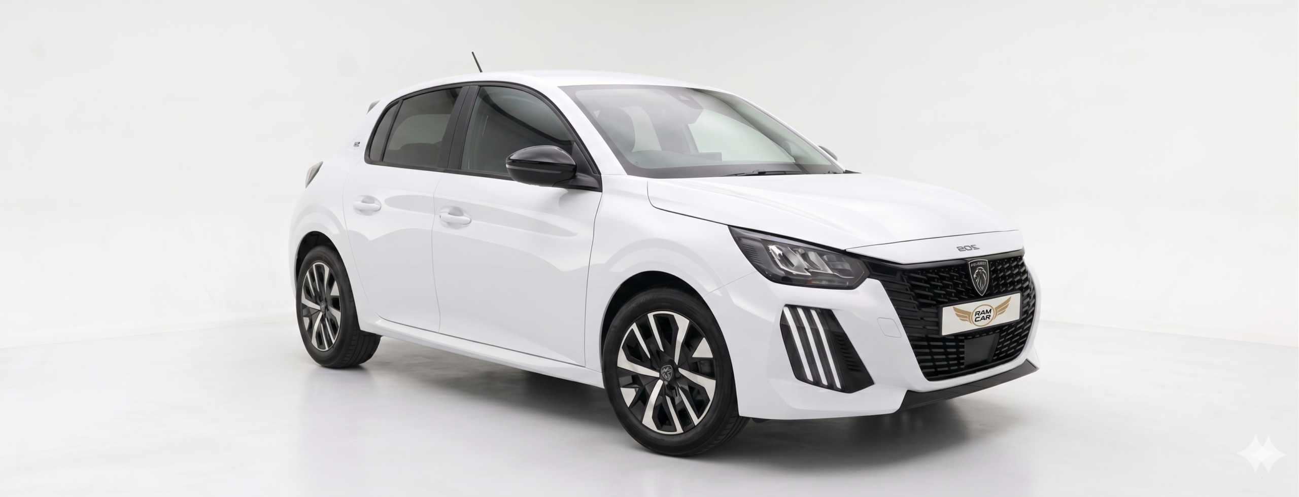 Peugeot 208 (Blanche)